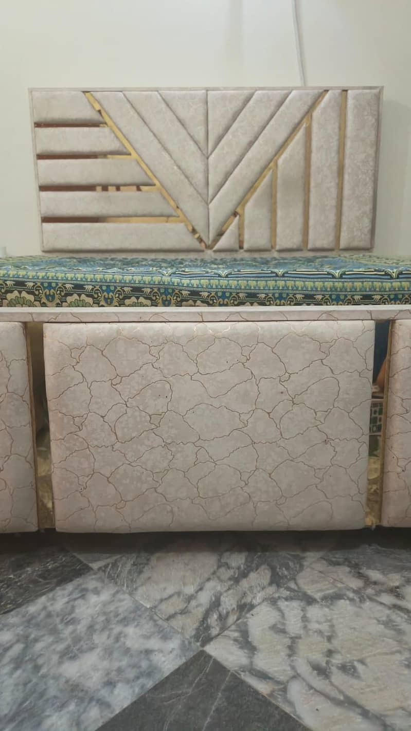 Bed and side table 1