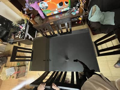 Dining table with chairs