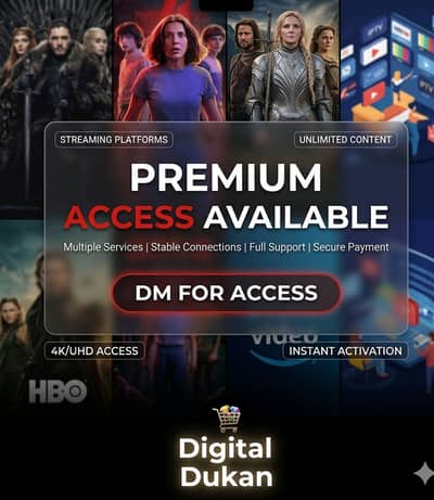 Netflix, Prime video, HBO