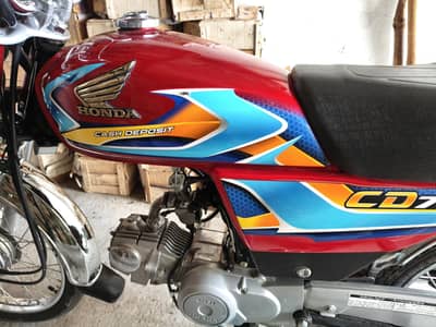honda CD 70 10by10