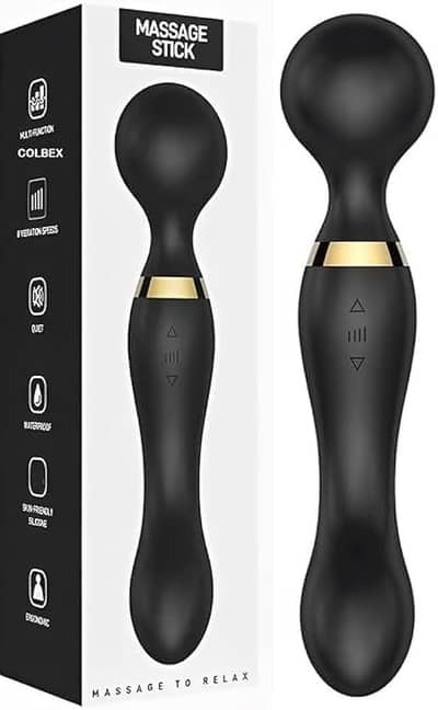Electric Massage Stick, Dual Head Vibrating Massager