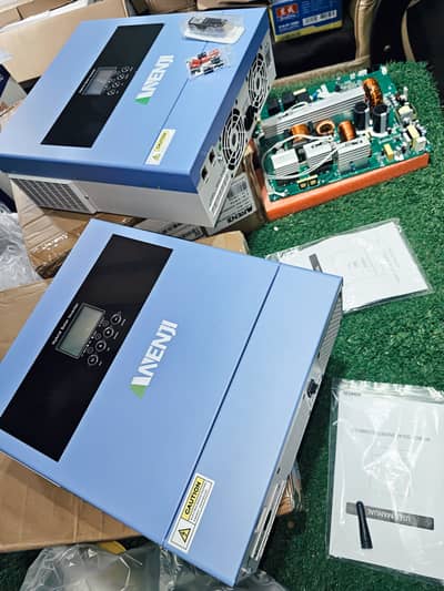 Anenji 4.2kv hybrid solar voltronic dual output pv6200 grid feeding
