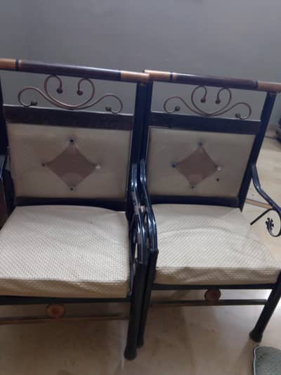 iron sofa set