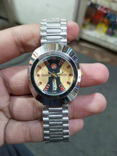 Rado diastar scratch proof watch with stainless steel Band