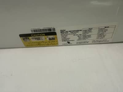 Haier DC inverter 1.5 ton only 1 season use neat and clean condition
