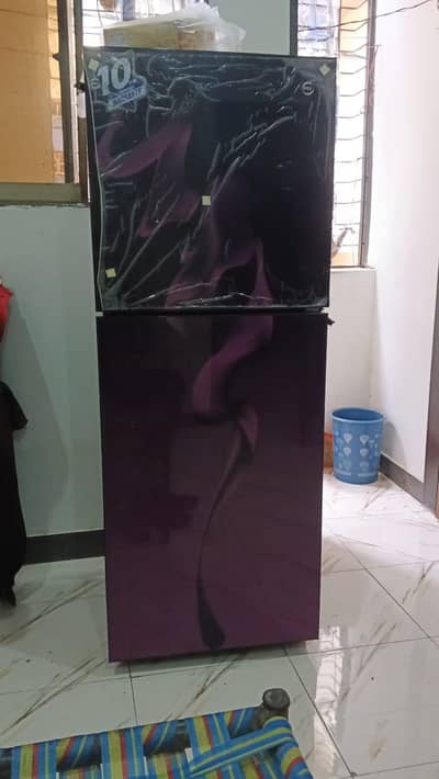 Glass door pel fridge