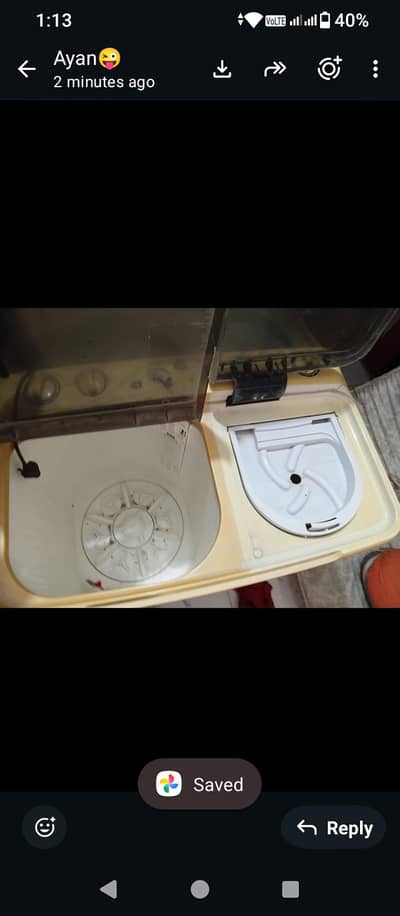 anax washing machine 10 by 9 condition
