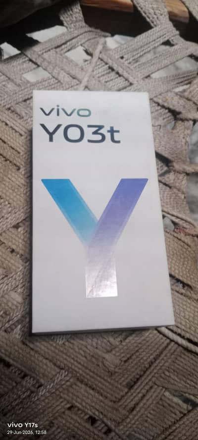 Vivo Y03t All ok ha 8ram 128 gb 5000mah battery