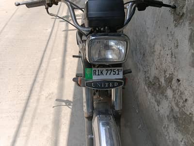 united moter bike urgent for sale