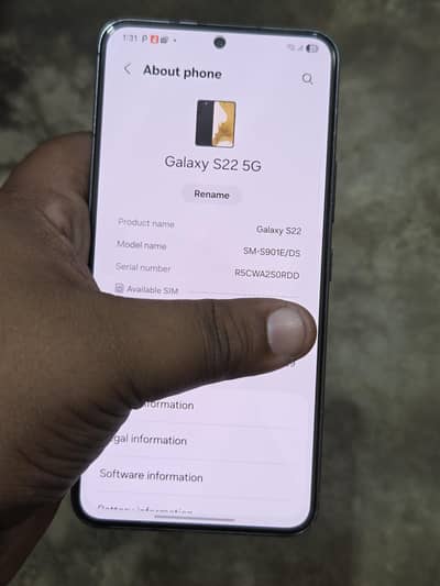 Samsung Mobile S22 8/256 official PTA