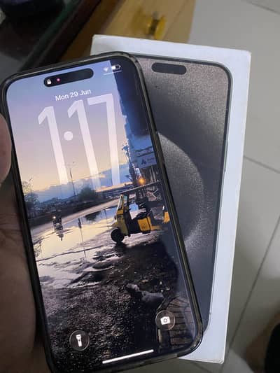 Apple iPhone 15 Pro Max JV 512 GB Water sealed 87 BH
