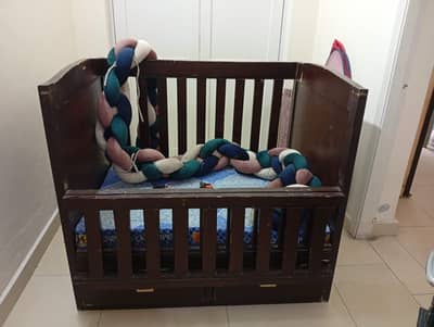 premium solid wooden Baby Cot For sale