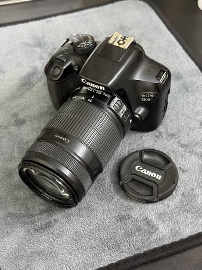 Canon Eos 1300D With 55-250mm Zoom Lens