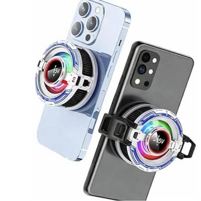 15W Magnetic RGB Mobile Cooling Fan | MagSafe Phone Cooler