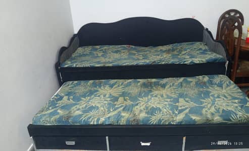 space saving double bed for kids