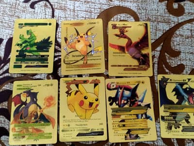 Exclusive Rare Golden Pokemon Card available