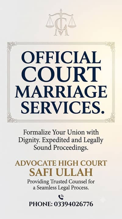 Lawyer for Court Marriage, Maintenance, Couple Disputes