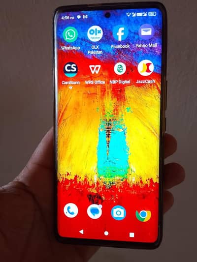 Sparx Edge 20 dual sim pta approved 8+8/256 glass crack all ok no faul