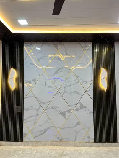Wallpaper,pvc panel,wood&vinyl floor,kitchen,led rack,ceiling,blind