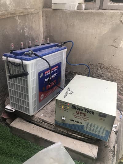 Micro Tech 1000 watt ups with new battery TX1800