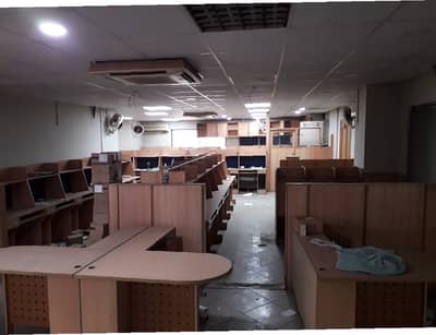 Sami Furnished Area 2200 Square Feet Brand New Corporation Office Available For Rent In Barket Market Garden Town Lahore