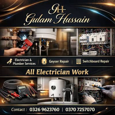 Emergency Plumber ,Geyser repair, pipe repair Leakage, Electrician