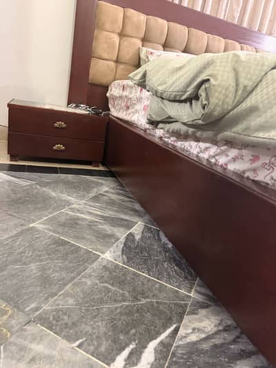 Habitt bed set solid Sheesham wood