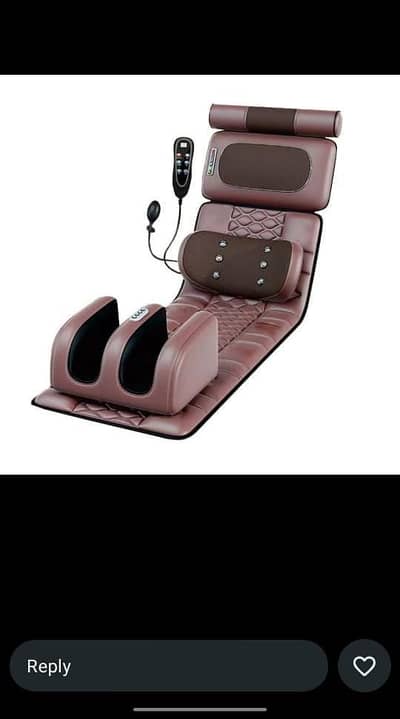Portable Full Body Massage Chair Shiatsu Pad Neck Back Massager