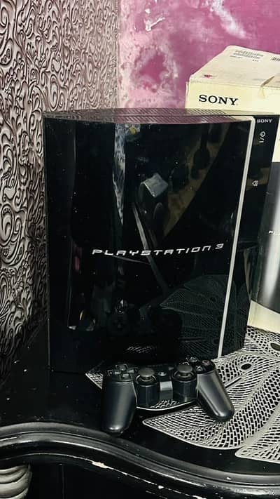 Playstation 3 with wireless remote control in excellent condition