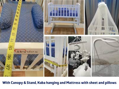 Tennis Wooden Baby Cot / Kids Bed / Kids Crib / Kids Furniture