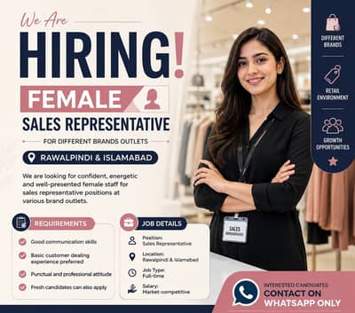 Hiring Female Sales Representatives