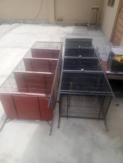 4 Portion spot welding 2 cages