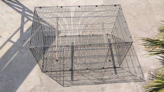 Galvanized cages with box 03247567988