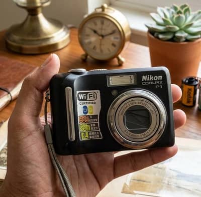Nikon Coolpix P1 8MP Wi-Fi Digital Camera – Working
