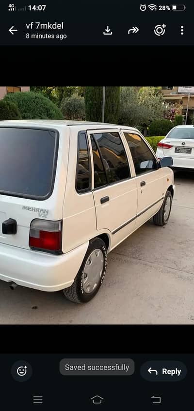 Suzuki Mehran VX 2007 whstapp 03189380512