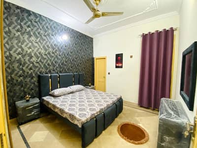 Beautiful 5 Marla Furnished Ground Portion Available for rent in ghouri town phase 5