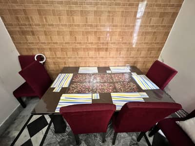 Sofa set with 6 chair daying table