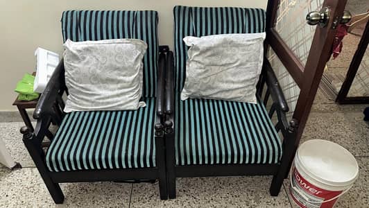 5 Seater and L Shape Sofa Set