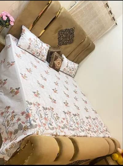 Bed set king size bed side tables dressing mattress