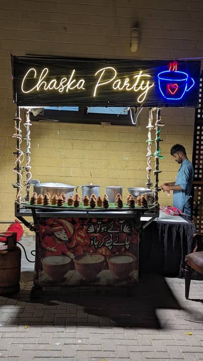 Chai counter