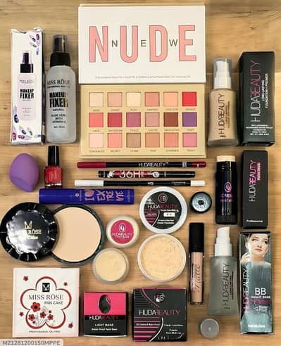 Complete 15 in 1 Makeup Set for Flawless Look - Premium Deal