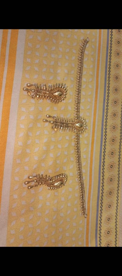 Gold set. 22 carat