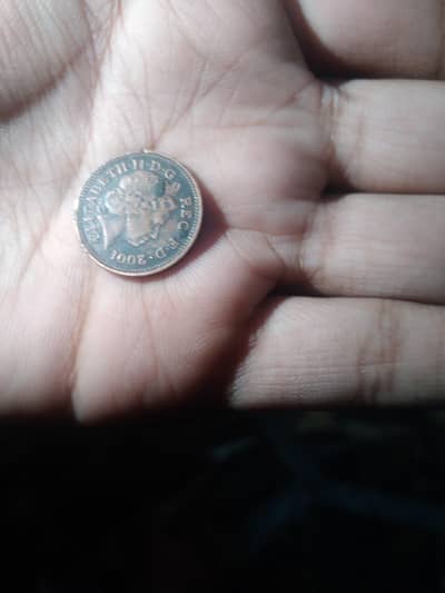 1999 British coin from sale
