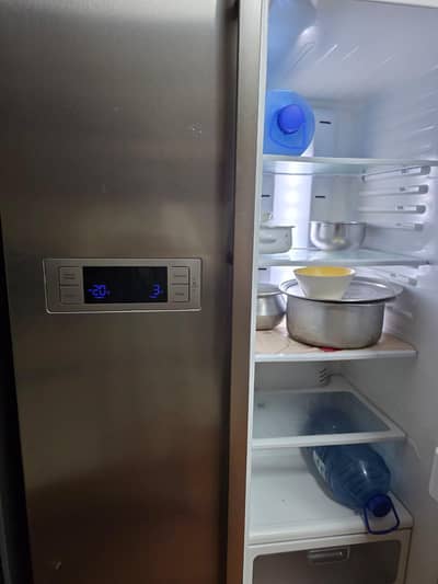 2 doors side by side Samsung refrigerator