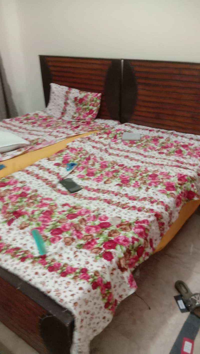 Two Single beds  2