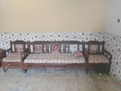1 Sofa set hy or ek sofa Kam bed
