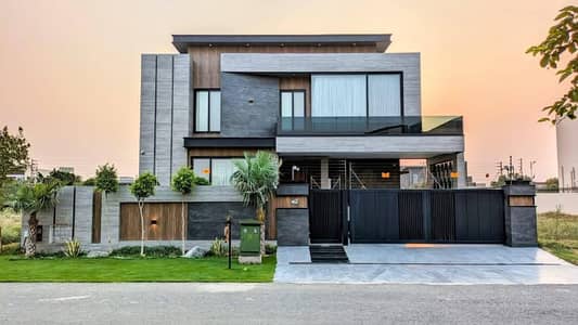 One Kanal Brand New Luxury Ultra-Modern Design Most Beautiful Fully Furnished Bungalow 2 Servant Quarter In Basement For Sale At Prime Location Of DHA Lahore Near To Park Masjid &Amp; DHA Raya Fairways Commercial