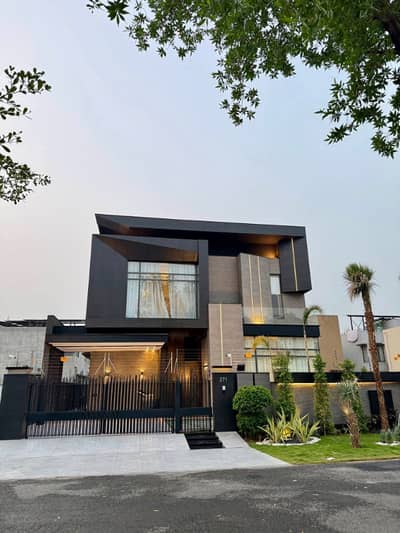 One Kanal Brand New Luxury Ultra-Modern Design Most Beautiful Full Basement Fully Furnished Swimming Pool Bungalow For Sale At Prime Location Of DHA Lahore Near To Park Masjid & Defence Raya Fairways Commercial