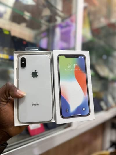 iphone x 256GB  (no open no repair) (PTA approved) all ok