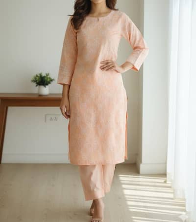 Zaman Textile Original 2PC Lawn Suit | New Arrival | Rs. 2500